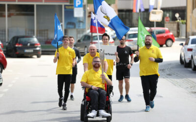 Potovanje v središče sveta bakle, ki jo je nosil tudi srebrni paraplesalec Amir Alibabić