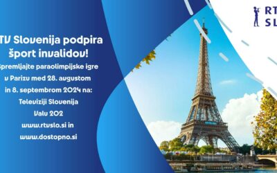 Paralimpijske igre tudi na RTV Slovenija
