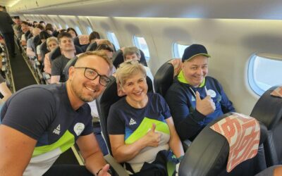 FOTO: Franček Gorazd Tiršek odpotoval na paralimpijske igre